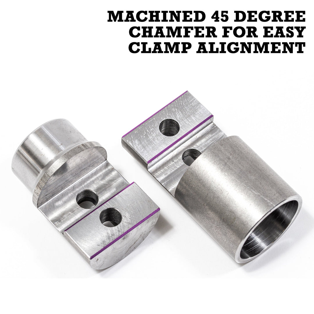 TMR Customs Notch Ready Interlocking ID Tube Clamp - Round