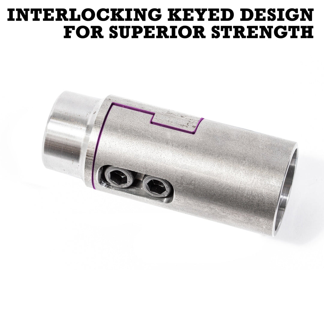 TMR Customs Notch Ready Interlocking ID Tube Clamp - Round