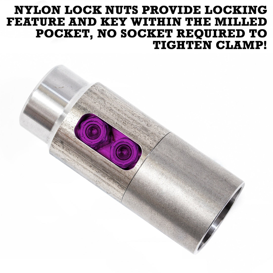 TMR Customs Notch Ready Interlocking ID Tube Clamp - Round