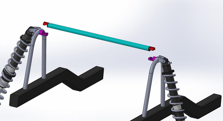 TMR Customs Universal Shock Hoop Brace Kit