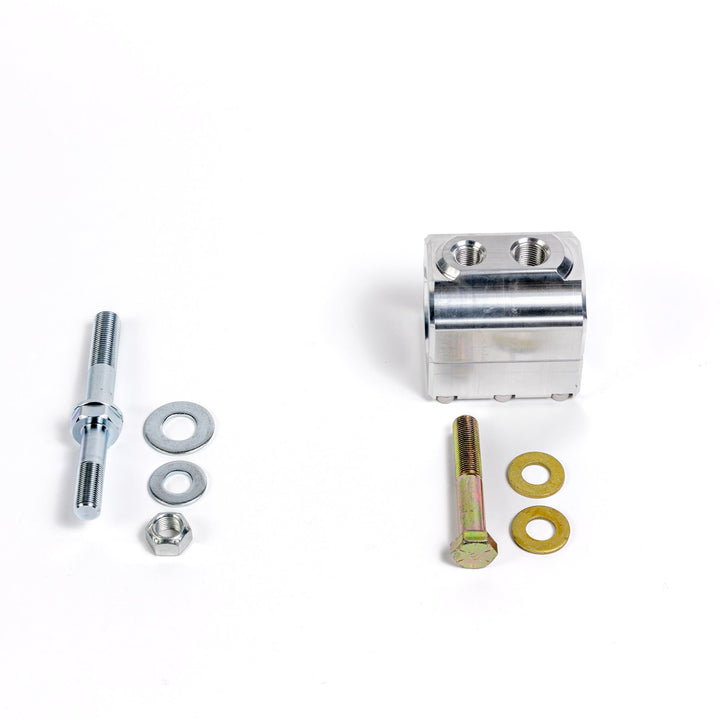 TMR Customs Jeep Steering Stabilizer Relocation Bracket - Fits JK/JL/JT