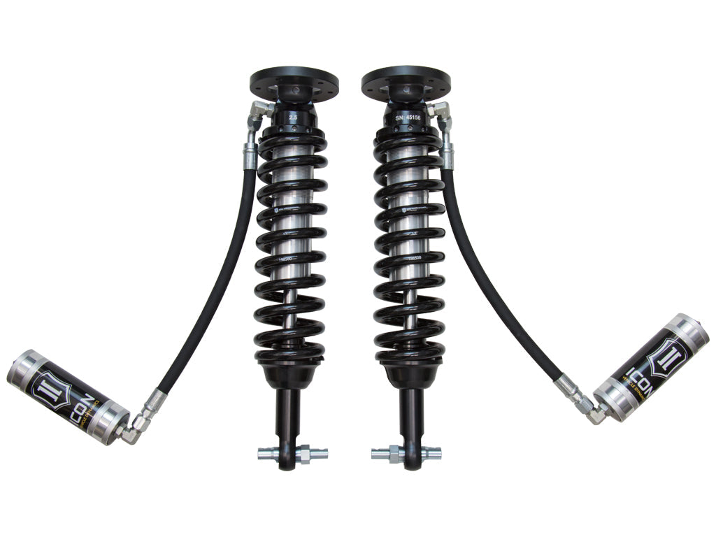 ICON 15-20 Ford F150 4WD 2-2.63" Lift Front 2.5 VS Remote Reservoir Coilover Kit (91811)