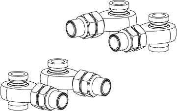 TMR Customs Crossover Steering for Weld On High Steer Arms