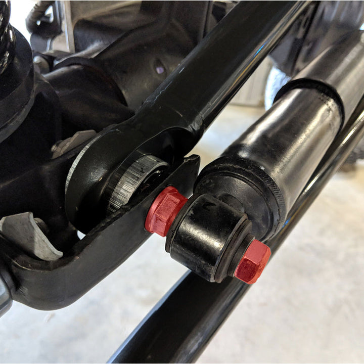 TMR Customs Jeep Steering Stabilizer Relocation Bracket - Fits JK/JL/JT