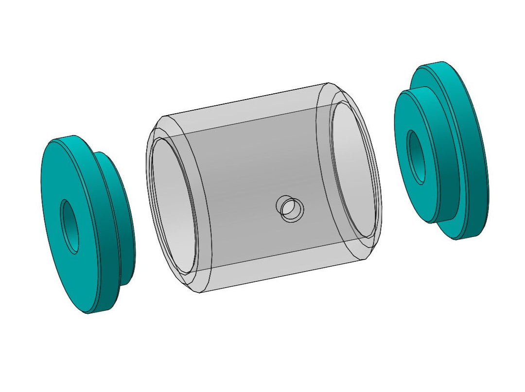 TMR Customs 2.625" & 3" Aluminum Mockup Bushings 2294