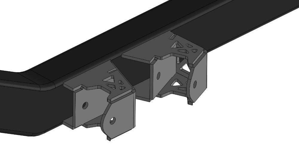 TMR Customs Frame Mount Upper Link Bracket (0 or 22 degree offset)