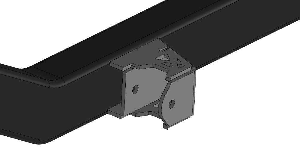 TMR Customs Frame Mount Upper Link Bracket (0 or 22 degree offset) 2297