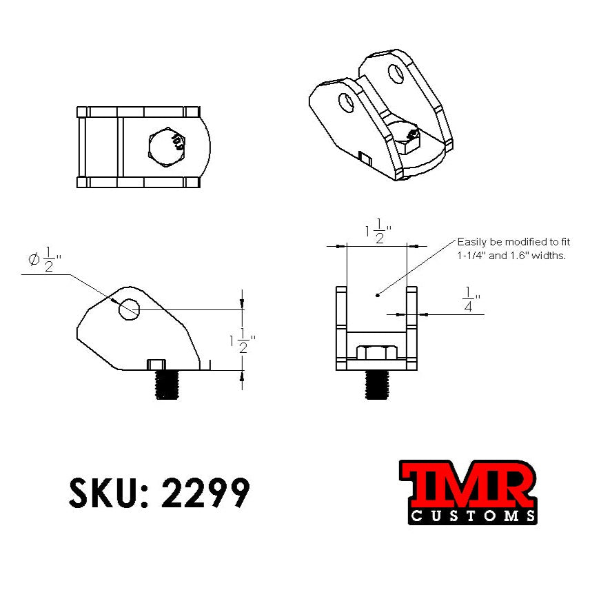 TMR Customs 05+ Super Duty Shock/Coil Over Brackets