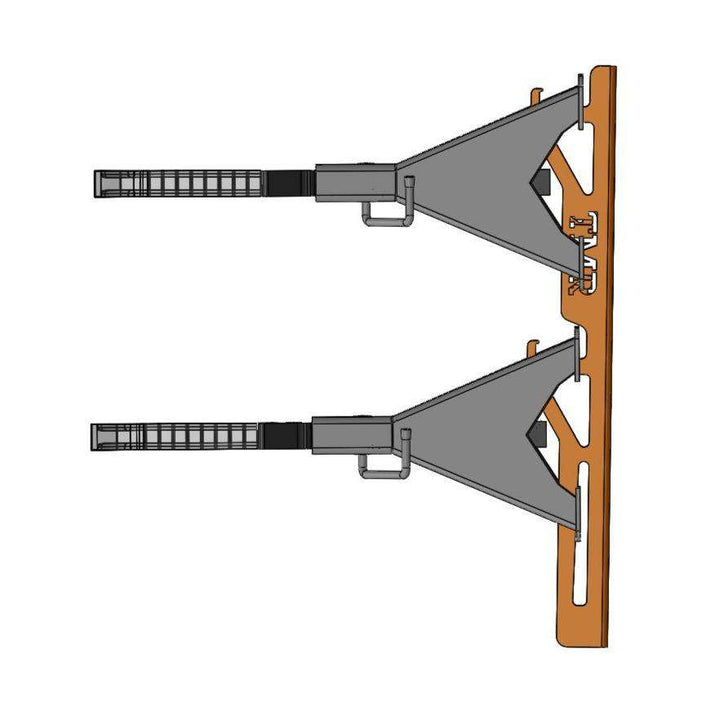 TMR Customs LARGE Jack Stand Storage Rack - PAIR