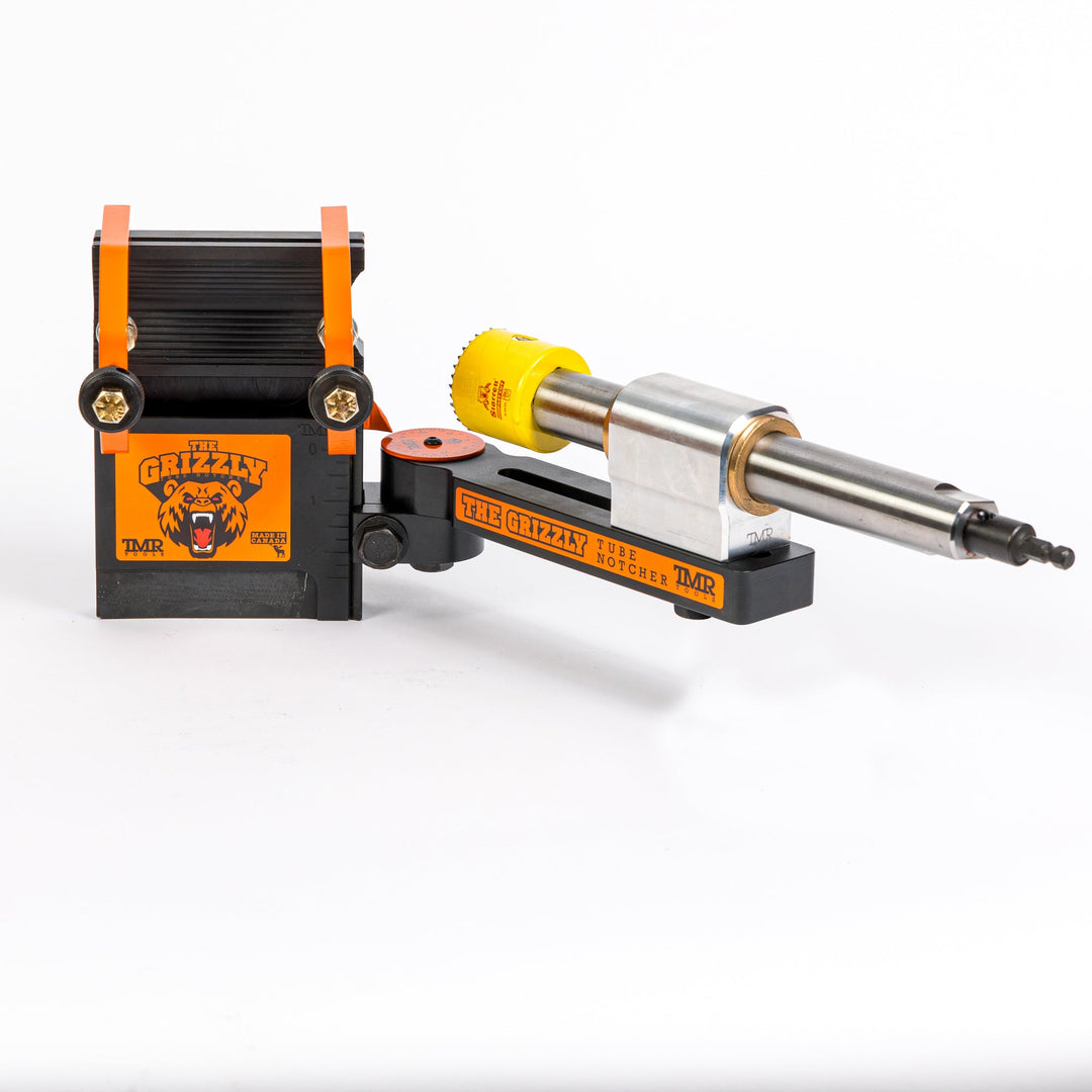 TMR Customs THE GRIZZLY Hole Saw Tube Notcher