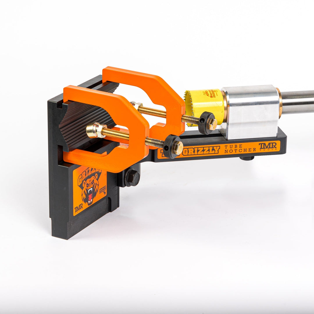TMR Customs THE GRIZZLY Hole Saw Tube Notcher 2325