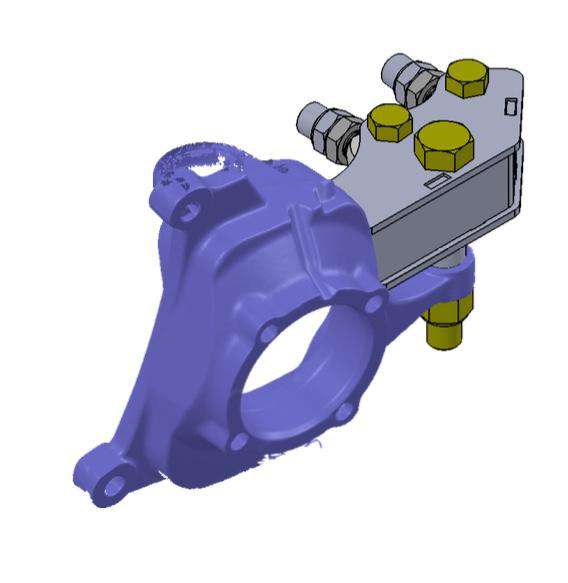 TMR Customs 99-04 Dana 60 Weld On High Steer Arms - Ford Super Duty