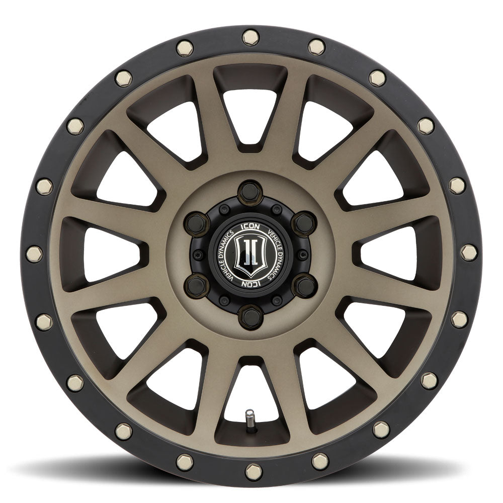 ICON Alloys Compression Bronze 18x9 6x5.5 25mm Offset 6" BS (2018909060BR)