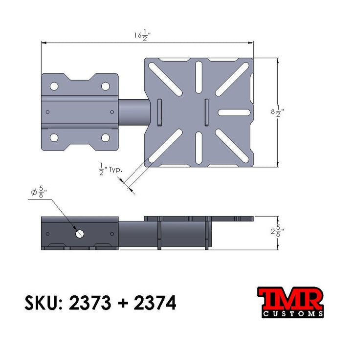 TMR Customs The Pitbull Receiver & Pivot Plate