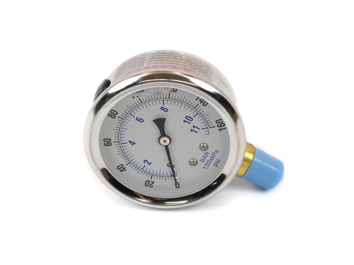24-500 Accusump Liquid Filled SS Gauge 0-160 Psi