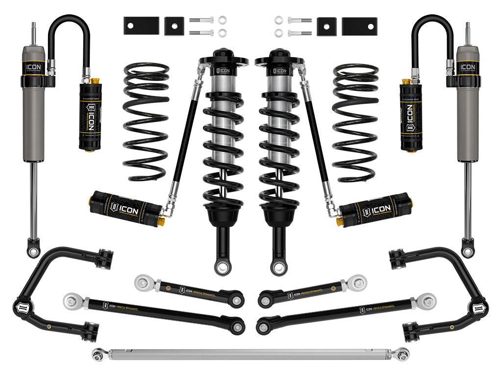 ICON 2023-2026 Toyota Sequoia 3-4.5" Lift Stage 10 Suspension System Tubular CDCV TRD