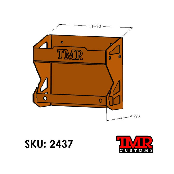 TMR Customs PAPER TOWEL HOLDER WITH SHELF