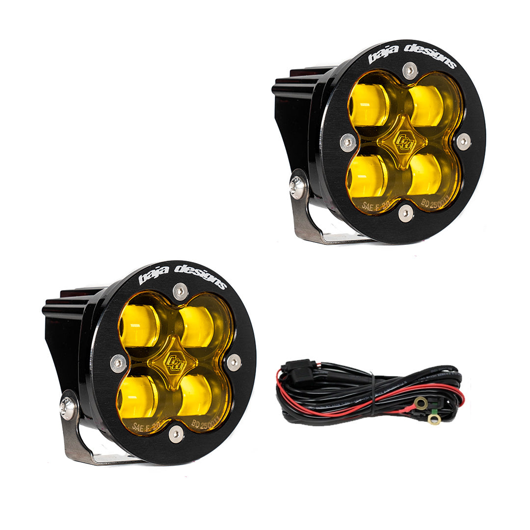 Squadron-R SAE Pair LED Spot Baja Amber Baja Designs 247816