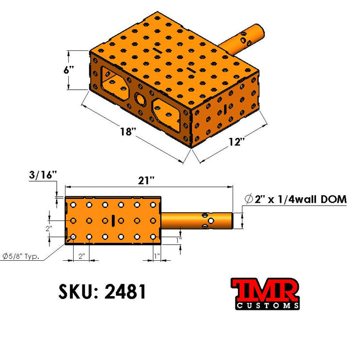 TMR Customs The Pitbull Receiver & Welding Fabrication Table