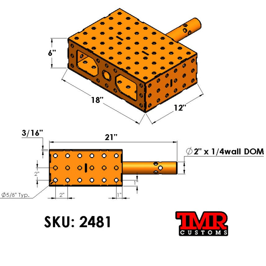TMR Customs The Pitbull Welding Fabrication Table
