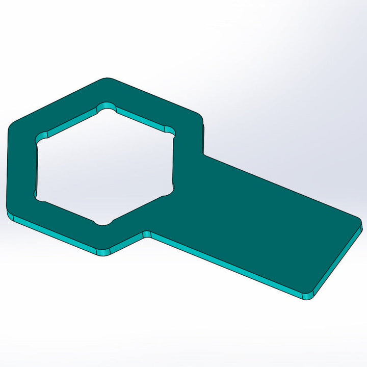 TMR Customs CAP WRENCH for MEGA Swing Out Tire Carrier Spindle
