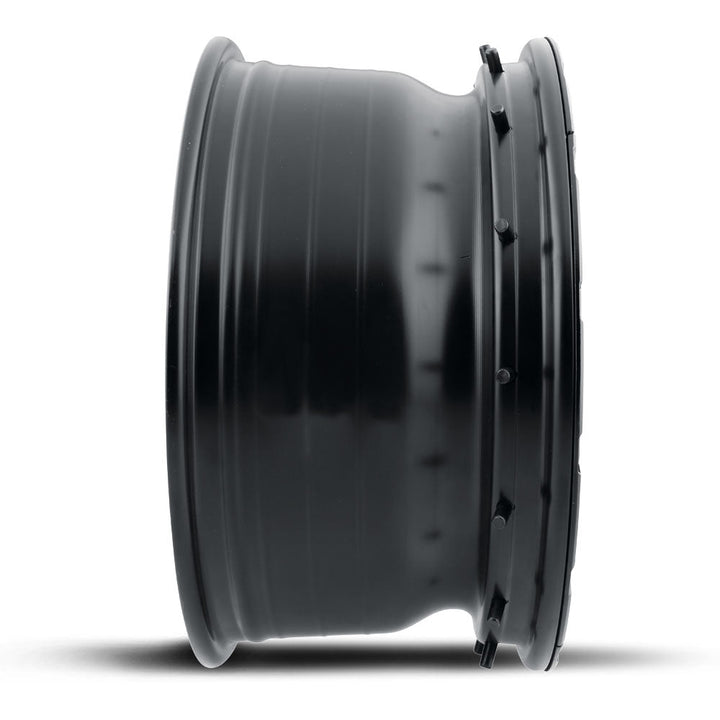ICON Alloys Hammer Pro Satin Black 17x8.5 6x5.5 0mm Offset 4.75" BS (21017858347SB)