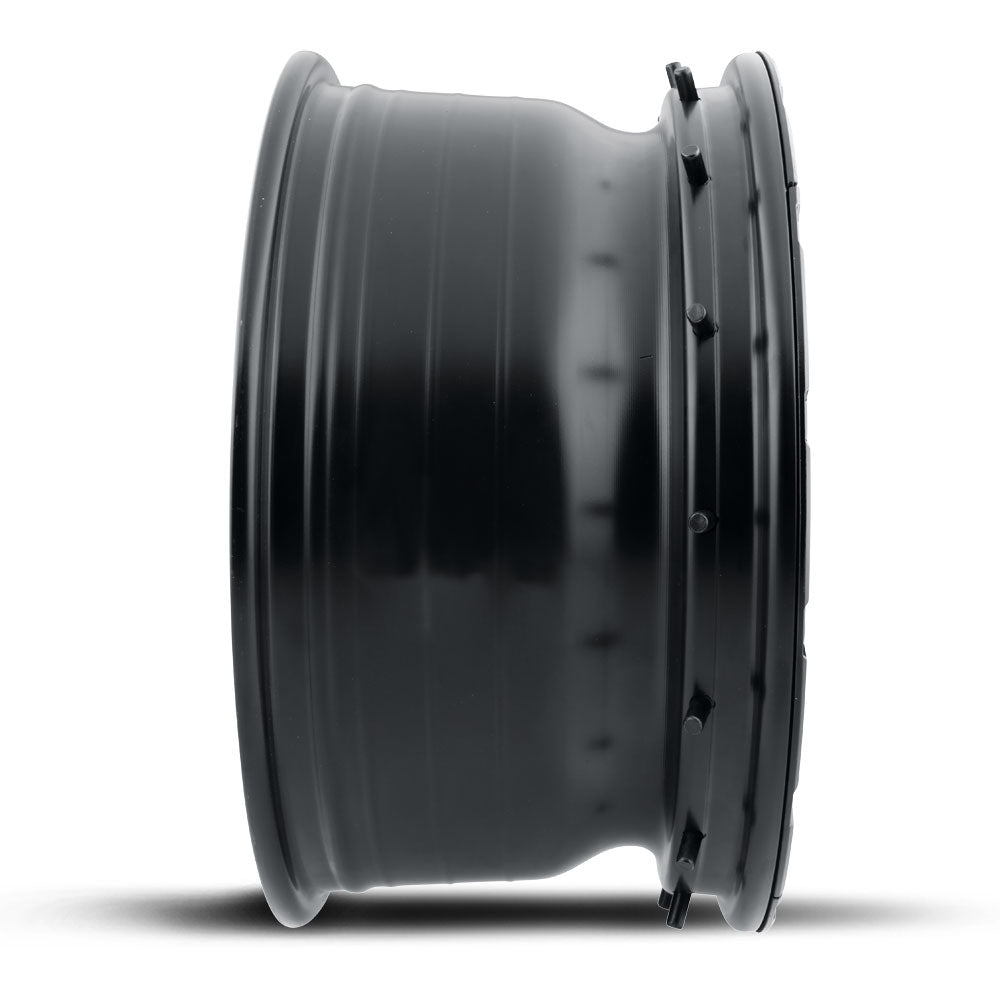 ICON Alloys Hammer Pro Satin Black 17x8.5 5x150 25mm Offset 5.75" BS (21017855557SB)