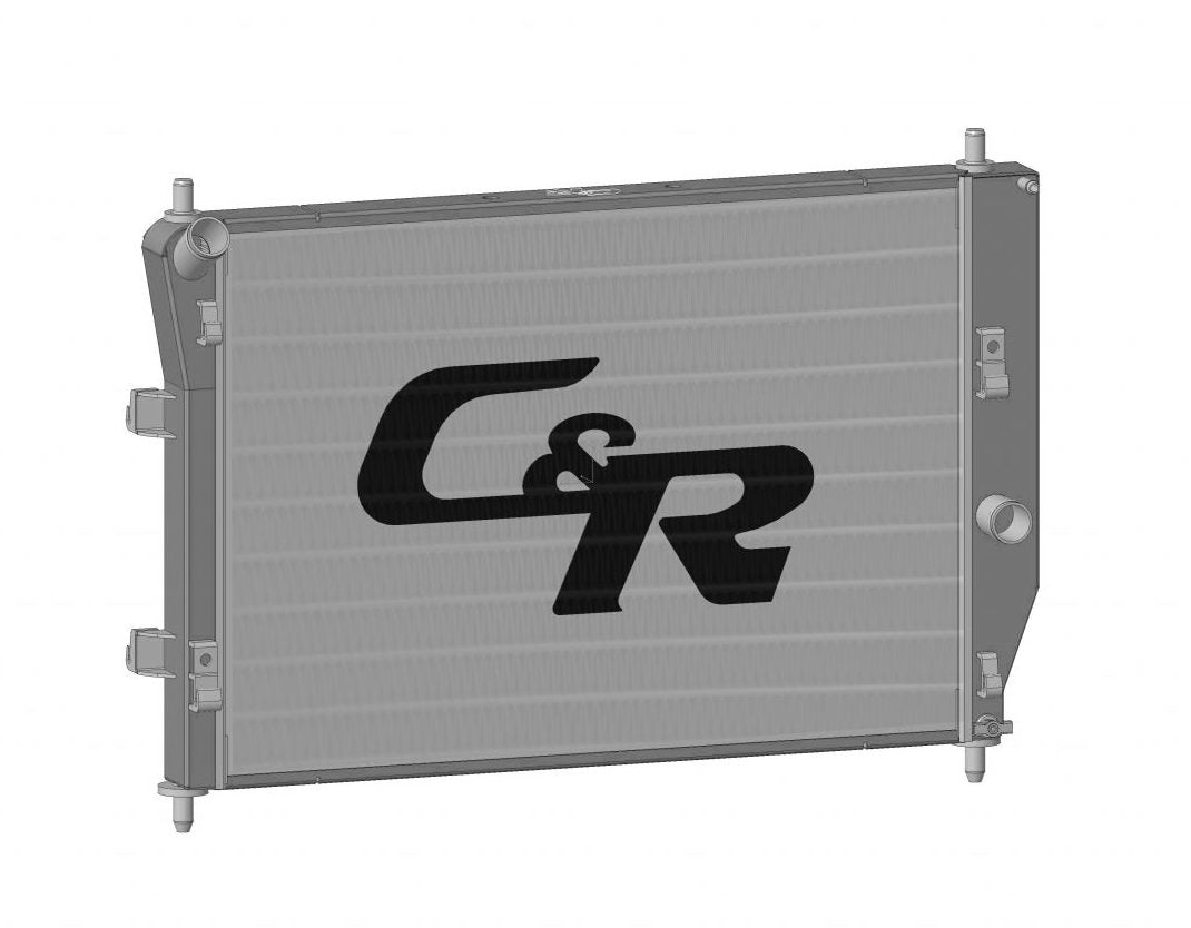 C&R Chevy Corvette C6 Base 2005-2012 OE Fit Radiator - 36mm, No Cooler 25-00200