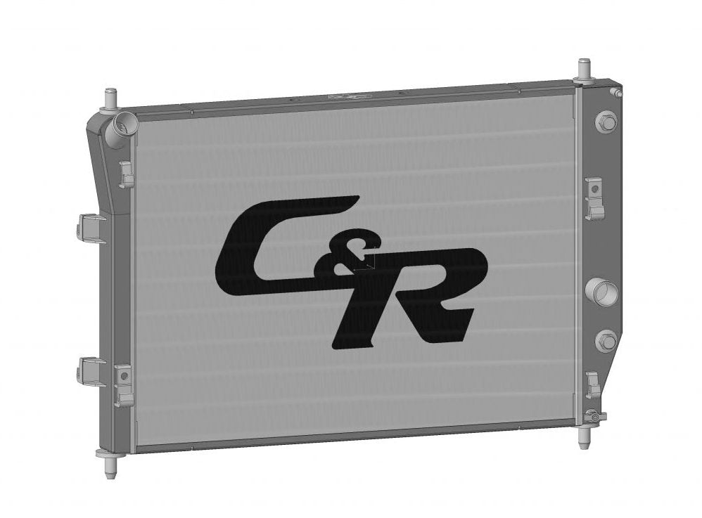 C&R Chevy Corvette C6 Base 2005-2012 OE Fit Radiator - 36mm, w/ 7-Plate Trans Cooler 25-00201