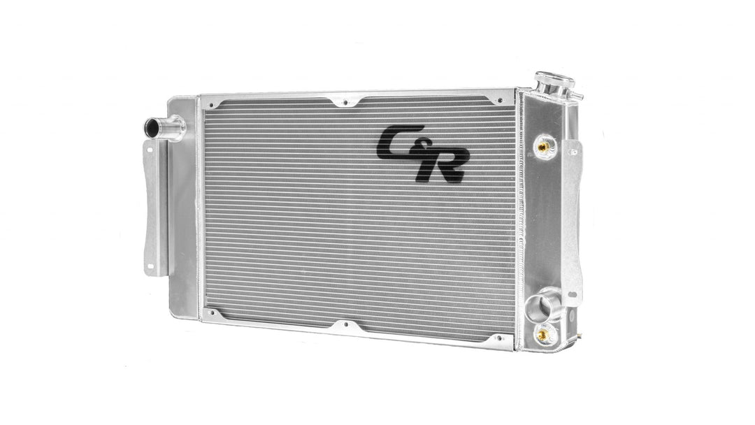 C&R Chevy Bel Air 1955-1957 Extruded Tube Crossflow Radiator SBC/BBC w/ TOC 25-10281