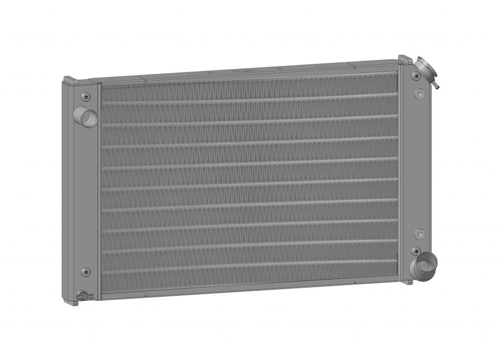 C&R Chevy C10 Truck 1967-1972 SB/BB Radiator w/ TOC 25-10401