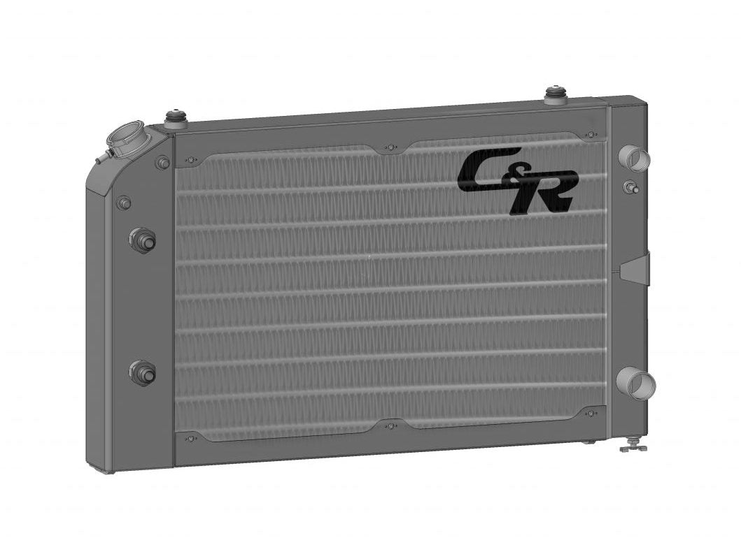 C&R Chevy Camaro 1970-81 & Firebird 1970-74 LS 2-Pass Radiator w/ EOC & PSC 25-11054