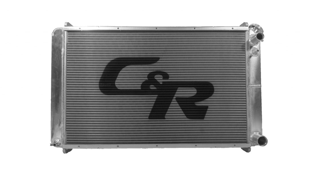 C&R Chevy Truck 1967-1972 Extruded Tube Radiator LS Conversion w/ TOC 25-11401