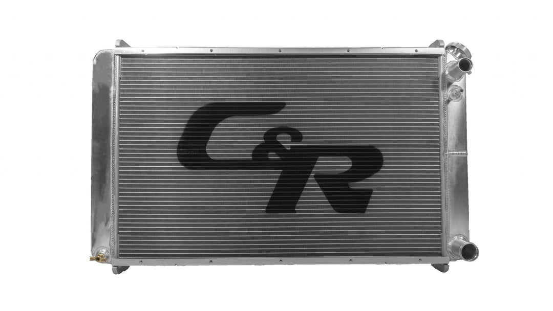 C&R Chevy C10 Truck 1973-1987 Extruded Tube Radiator LS Conversion 25-11450