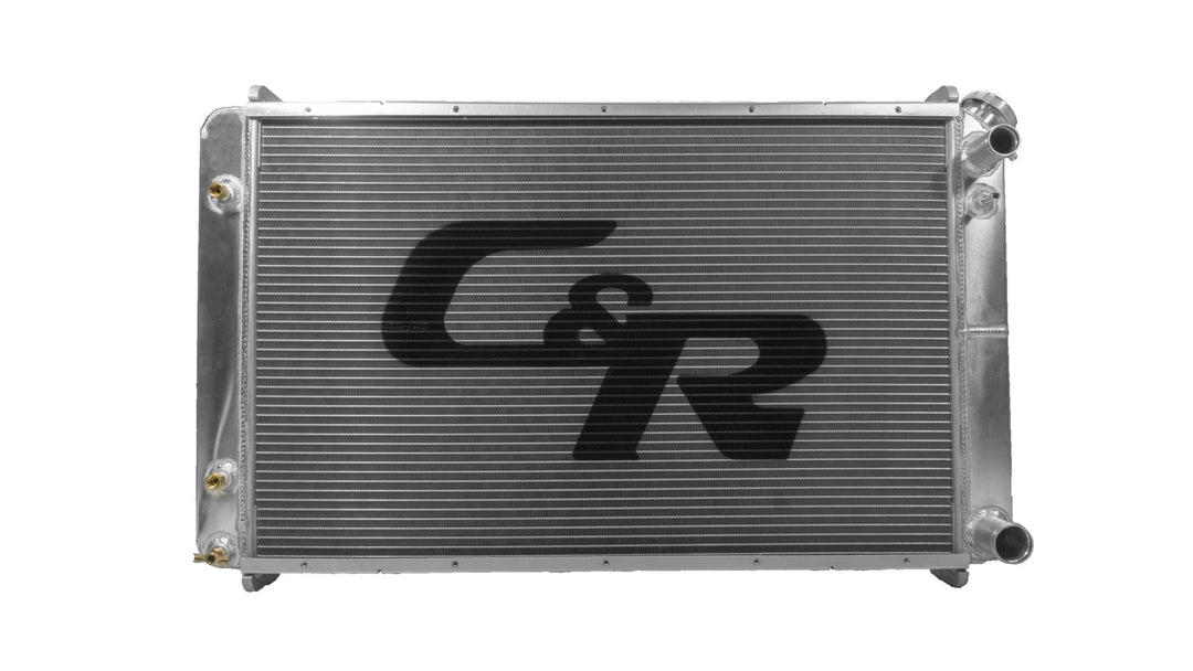 C&R Chevy C10 Truck 1973-1987 Extruded Tube Radiator LS Conversion w/ TOC 25-11451