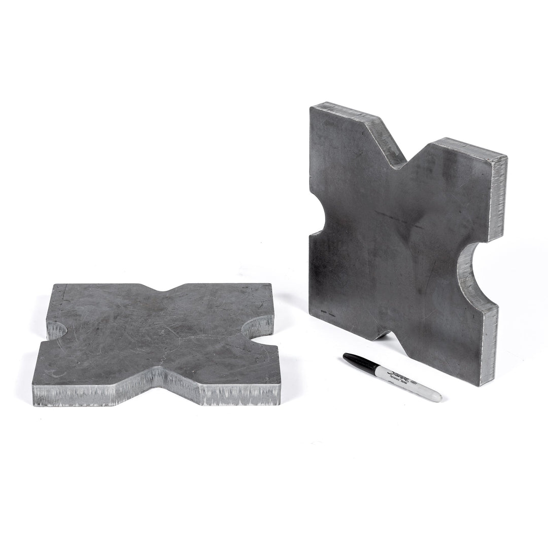TMR Customs Shop Press Plates - 10" x 10" 2520