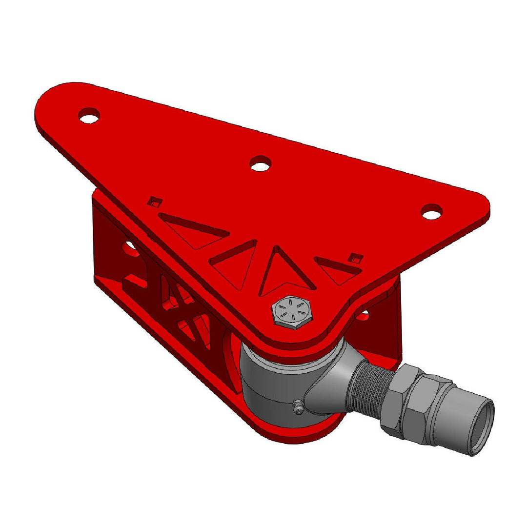 TMR Customs Universal DIY Traction Bar Brackets - Frame Mount