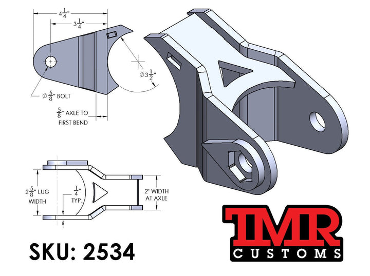 TMR Customs Universal DIY Traction Bar