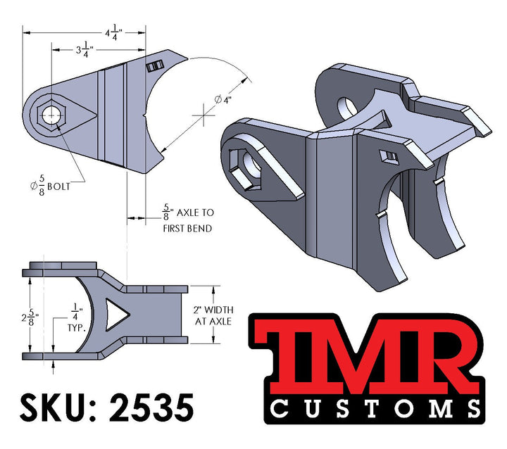 TMR Customs Universal DIY Traction Bar