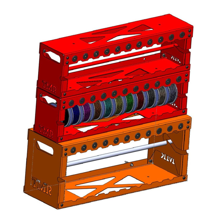 TMR Customs Small Wire Spool Organizer Rack