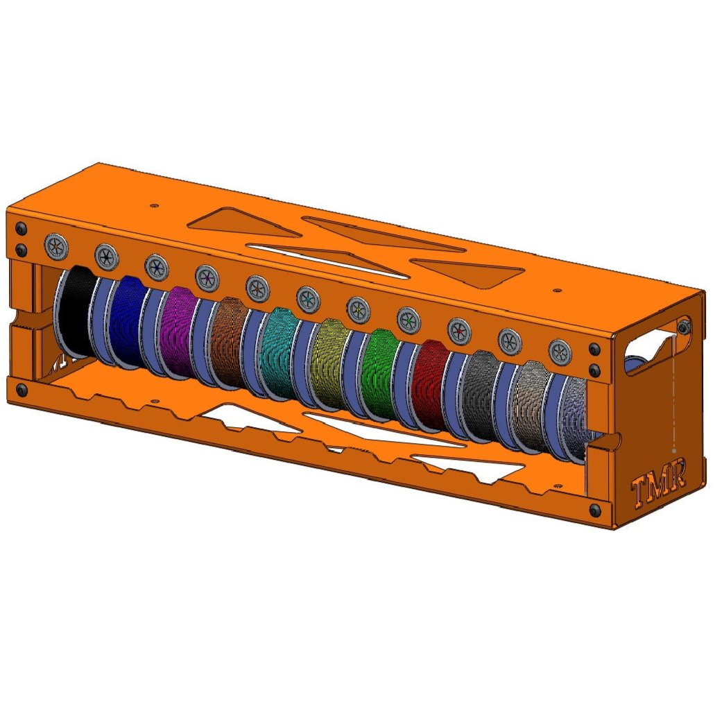 TMR Customs Small Wire Spool Organizer Rack