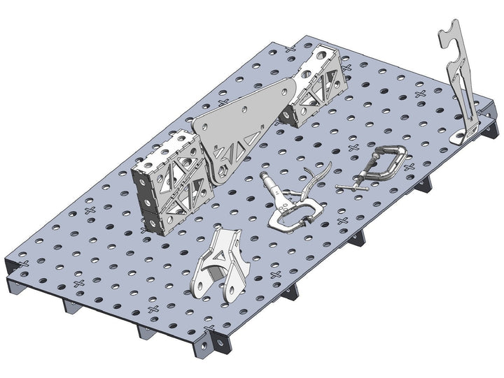 TMR Customs Benchtop Welding & Fixture Table - 2' x 3'