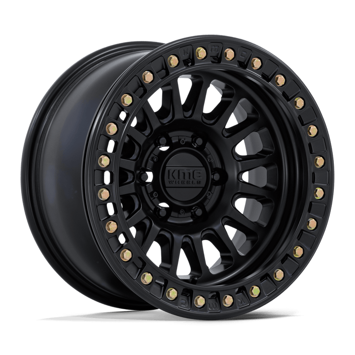 KMC KM239 Impact Beadlock Wheel - Matte Black