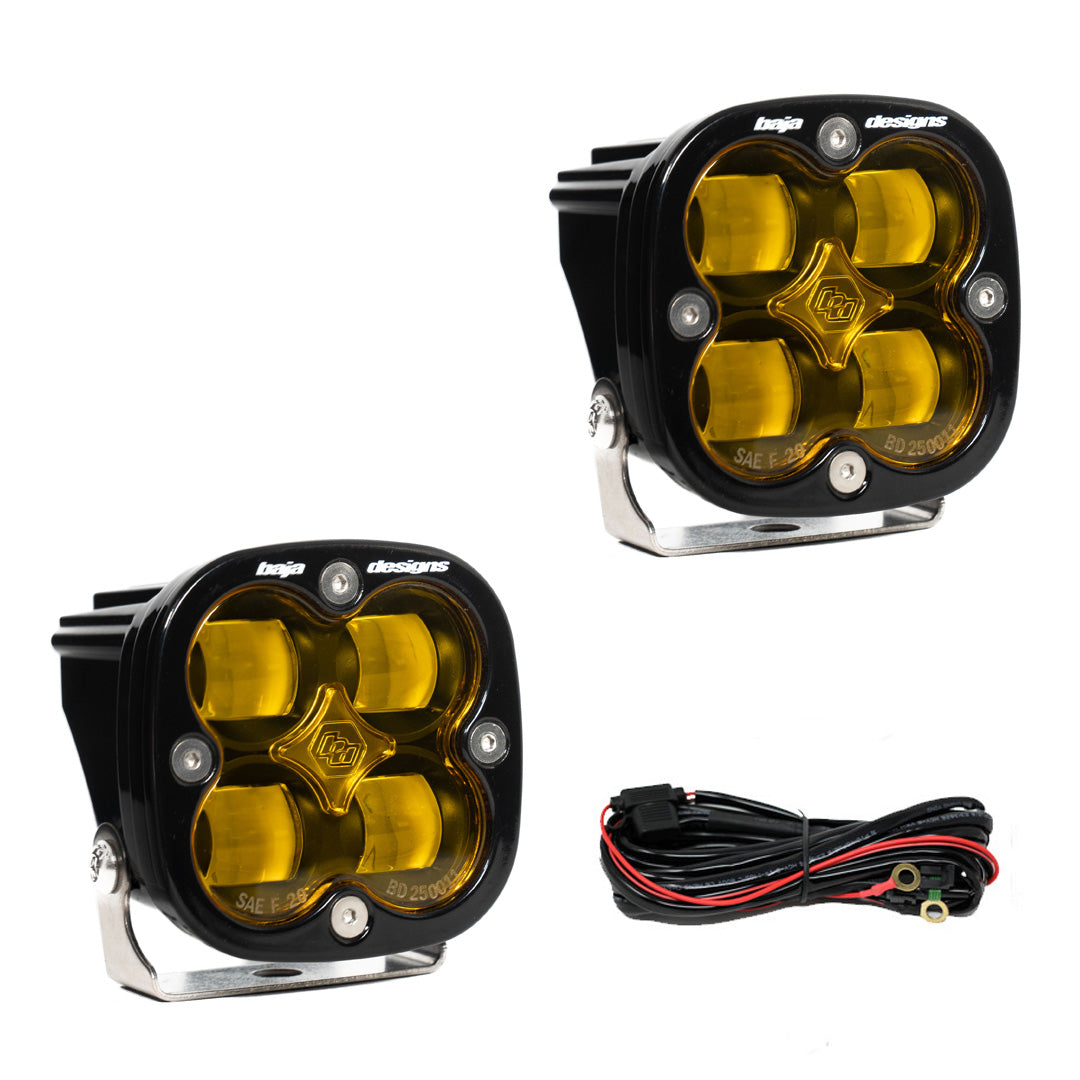 Squadron SAE Pair LED Spot Baja Amber Baja Designs 257811