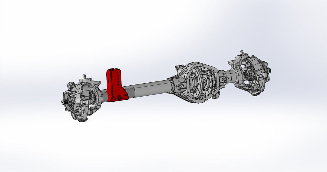 TMR Customs Adjustable Track Bar Bracket - Axle Mount - EXTENDED HEIGHT