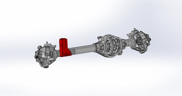 TMR Customs Adjustable Track Bar Bracket - Axle Mount - EXTENDED HEIGHT
