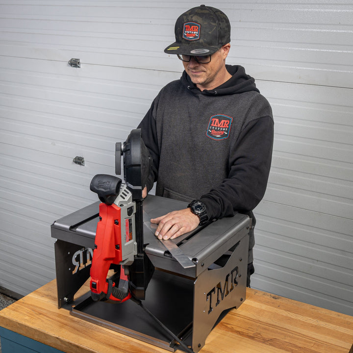 TMR Customs TMR Portaband Stand – Benchtop Table (FITS MILWAUKEE 2929-20)