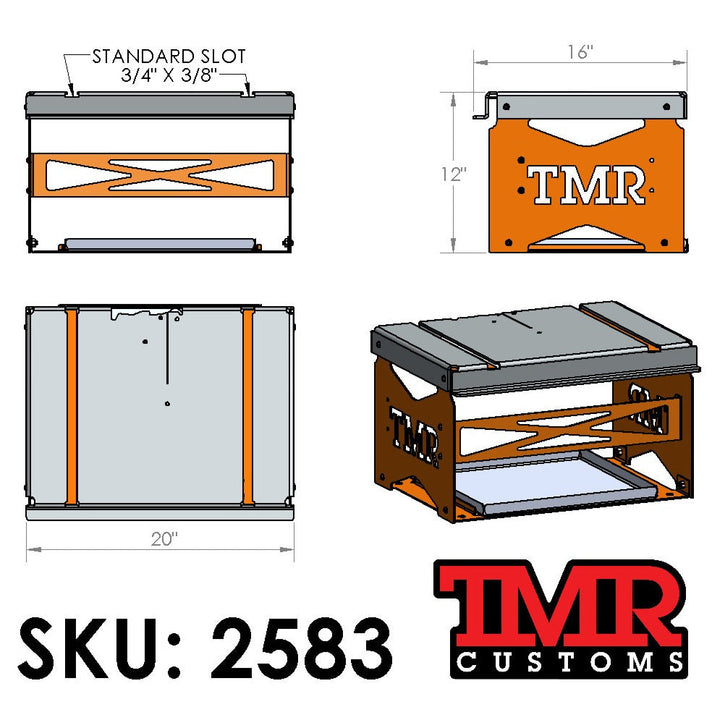 TMR Customs TMR Portaband Stand – Benchtop Table