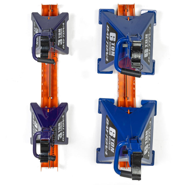 TMR Customs Daytona (Harbor Freight) Jack Stand Storage Rack - PAIR