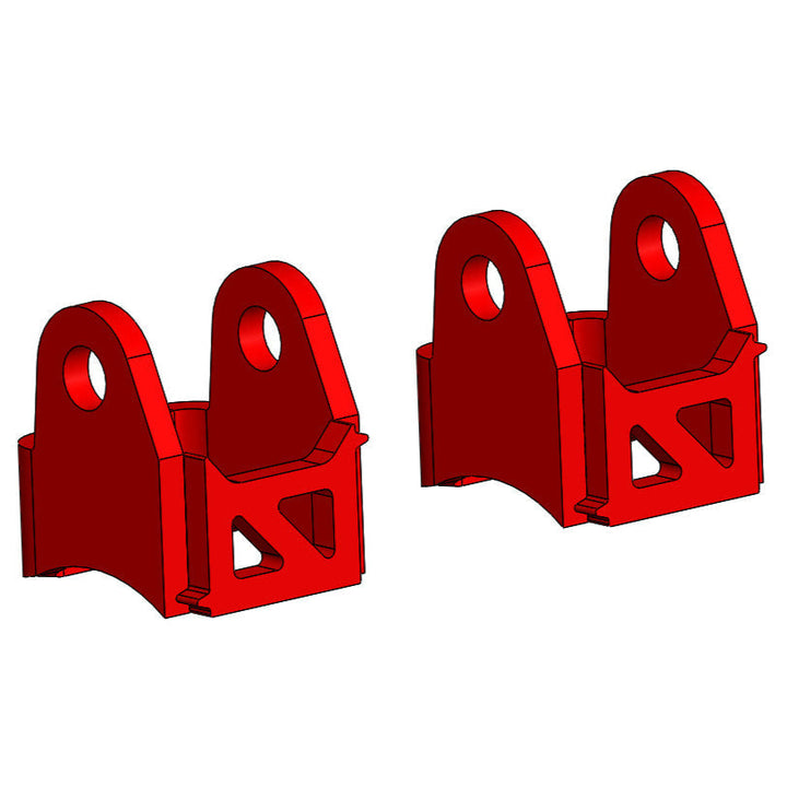 TMR Customs Axle Tube Shock Brackets (Parallel)